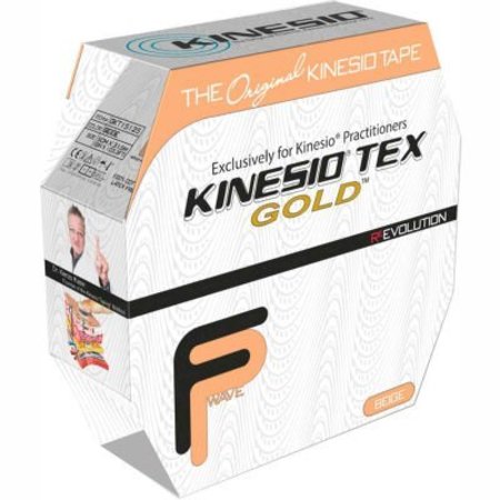 FABRICATION ENTERPRISES Kinesio® Tex Gold FP Kinesiology Tape, 2" x 34 yds, Beige, Bulk Roll 24-4880